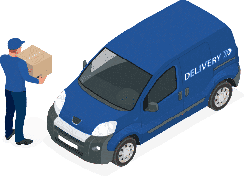 Delivery van